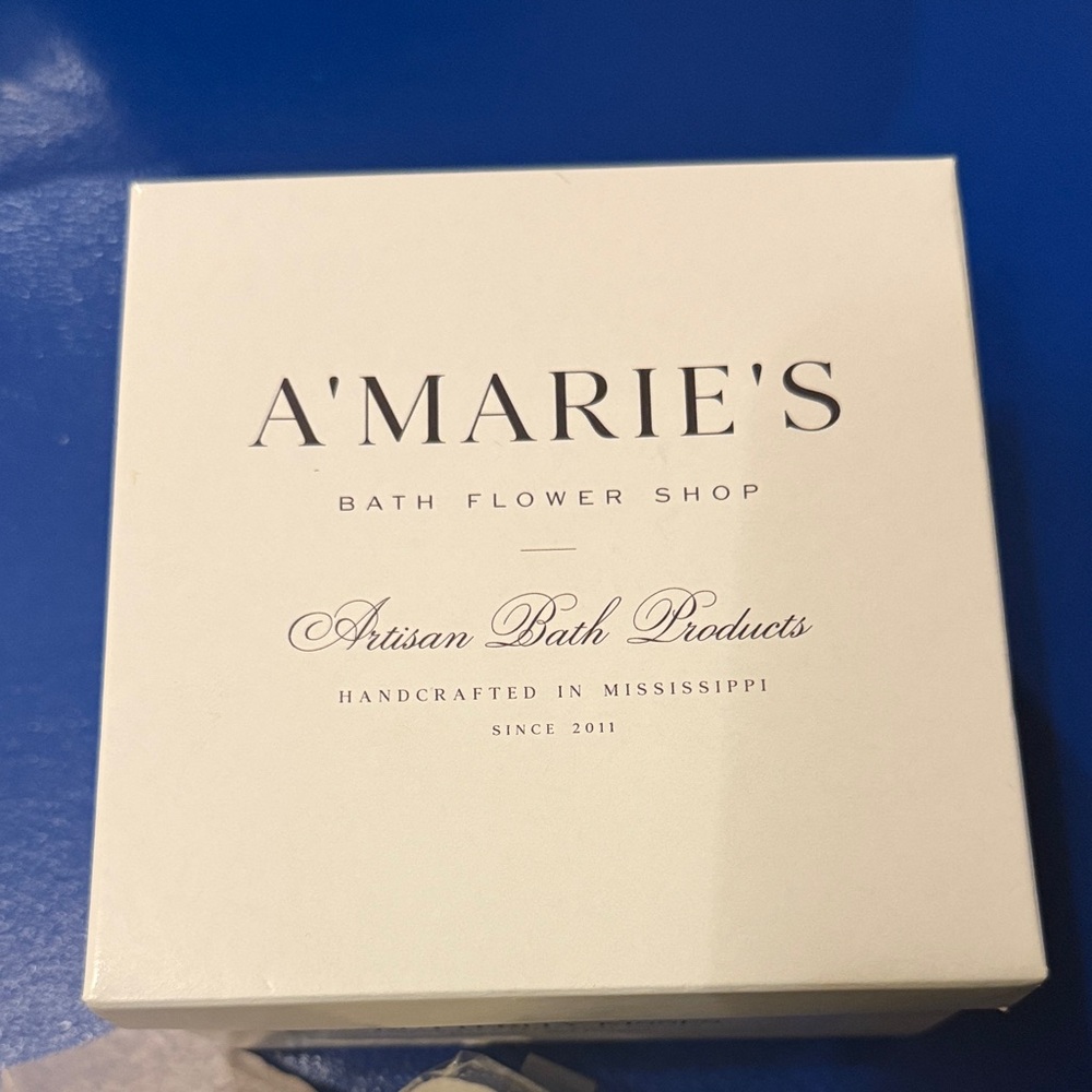 A'marie's Bath Flower Shop artisan bath products BUTTERFLY KISSES.